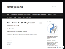 Tablet Screenshot of homoclimbtastic.com